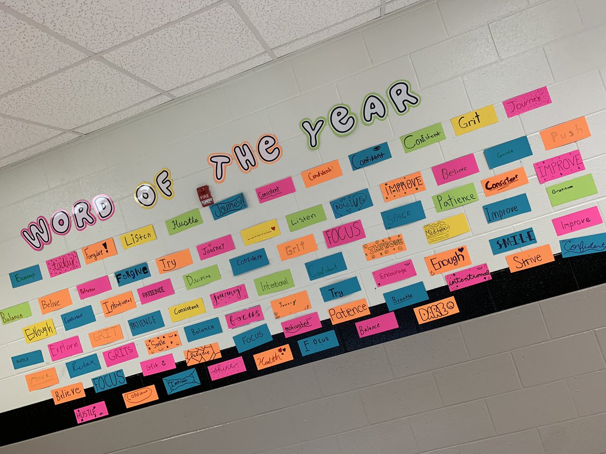 What’s your word of the year?!? #WordofTheWarrior