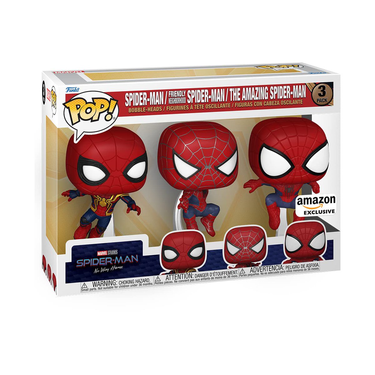 Restock - Amazon exclusive Spider-Man 3-pack is back up!
#Ad #Marvel #SpiderMan
.
https://t.co/6krzXJrP63 https://t.co/7iD1v3ipLT