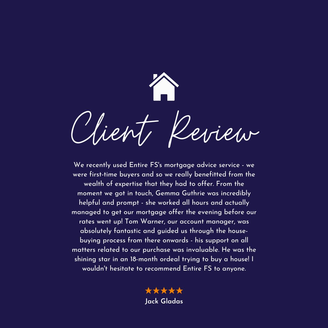 EntireFS's tweet photo. Our New Year’s Resolution is to continue providing outstanding service to our clients and we are delighted to share these lovely words from some recent experiences with our team!⭐️ https://t.co/lWb5GboqDn
