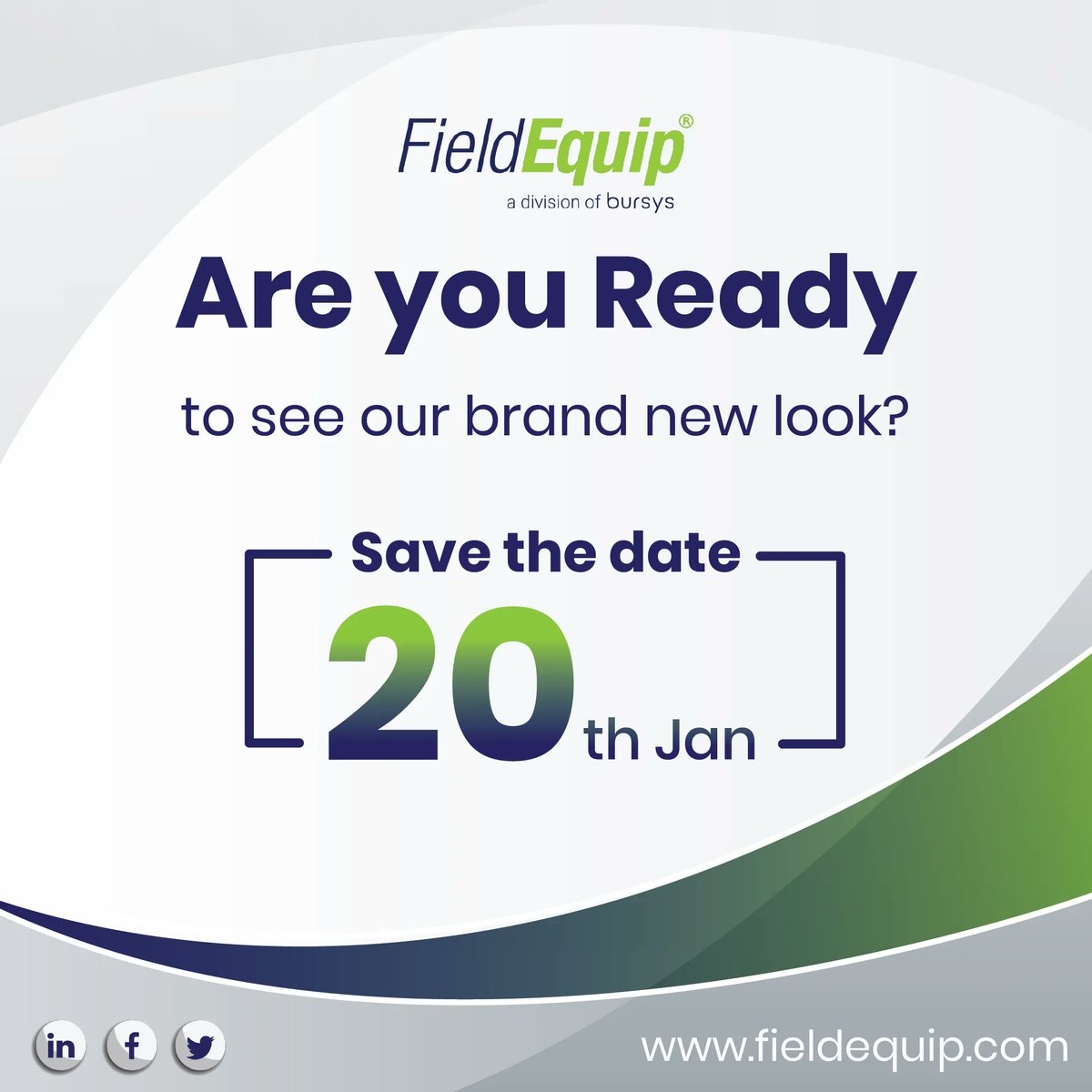 fieldequip's tweet photo. Your wait is going to end soon and we are super excited for the big reveal on 20th Jan, 2023. Keep watching this space!
#websitelaunch #betteraccessibility #newwebsitelook #newlogo #comingsoon #rebranding #branding #brandidentity #newbrandlook https://t.co/2JkyAOjRf4