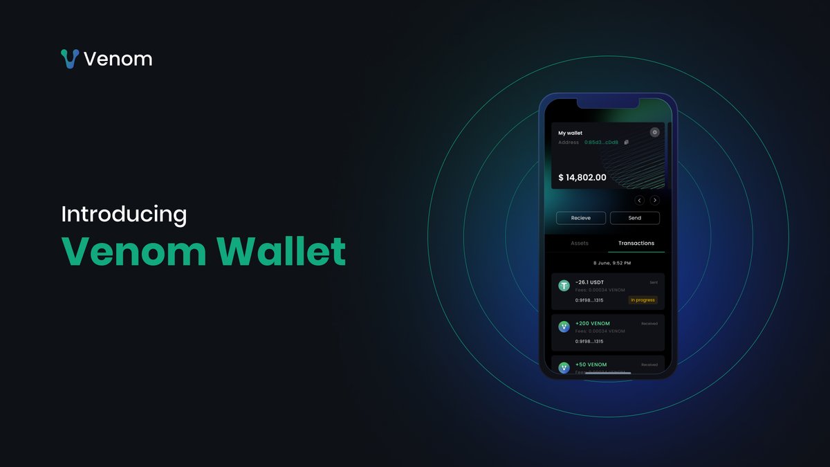 ✨ Learn about Venom's powerful Wallet. Here is a Tweet threa