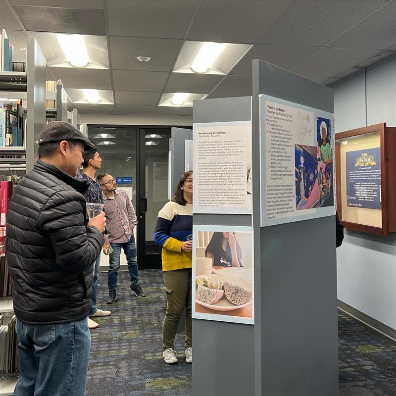 ucilibraries's tweet photo. Join us in spreading the "Love in a Time of Hate and Suffering." A beautiful exhibit created by UCI students to shed light on the impact the COVID-19 pandemic had on the lives of the Asian American Community. 

Check out the exhibit in OC&amp;SEAA, now until March 2023 🌟 https://t.co/YAtgOWkwle