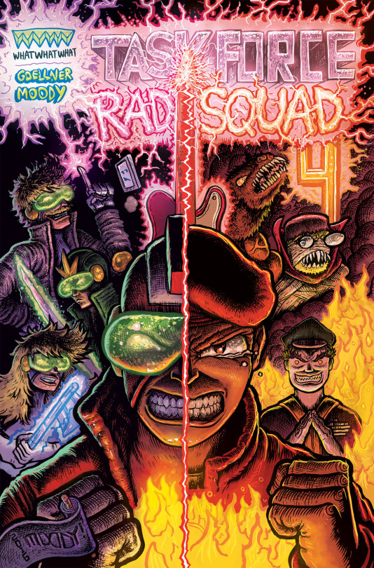 bustermoody's tweet photo. Cover art for TASK FORCE RAD SQUAD 1-4, the first creator owned book I did with the homie @calebandrew
#tfrs #taskforceradsquad https://t.co/pgZzATQI7x