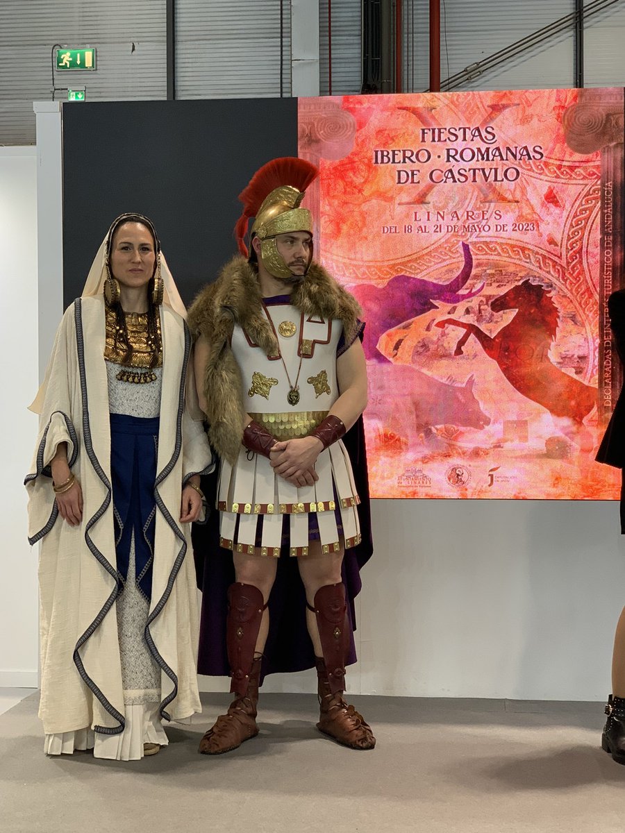 cinteropedro's tweet photo. Presentación en #Fitur de las #FiestaiberoromanasdeCastulo de #Linares
#Castulo #fiestasHistoricas https://t.co/qrXZyVj9Qd