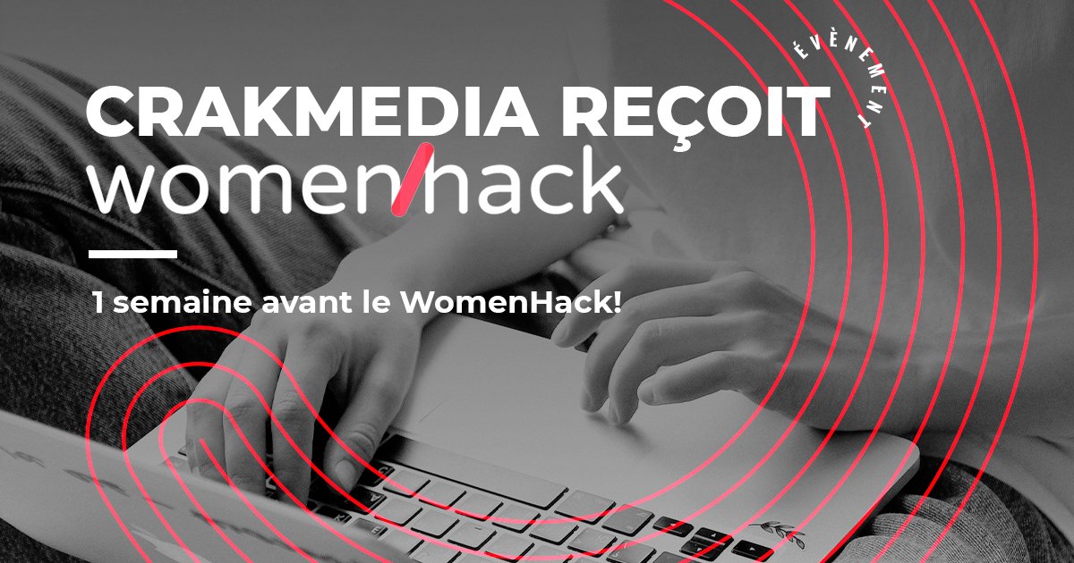 Le compte à rebours est lancé! 💥⁠
Plus qu'une semaine avant de recevoir l'équipe du WomenHack dans nos locaux! 
⁠
Il est encore temps de vous inscrire sur le site de WomenHack afin de nous joindre le 26 janvier prochain 🙌⁠