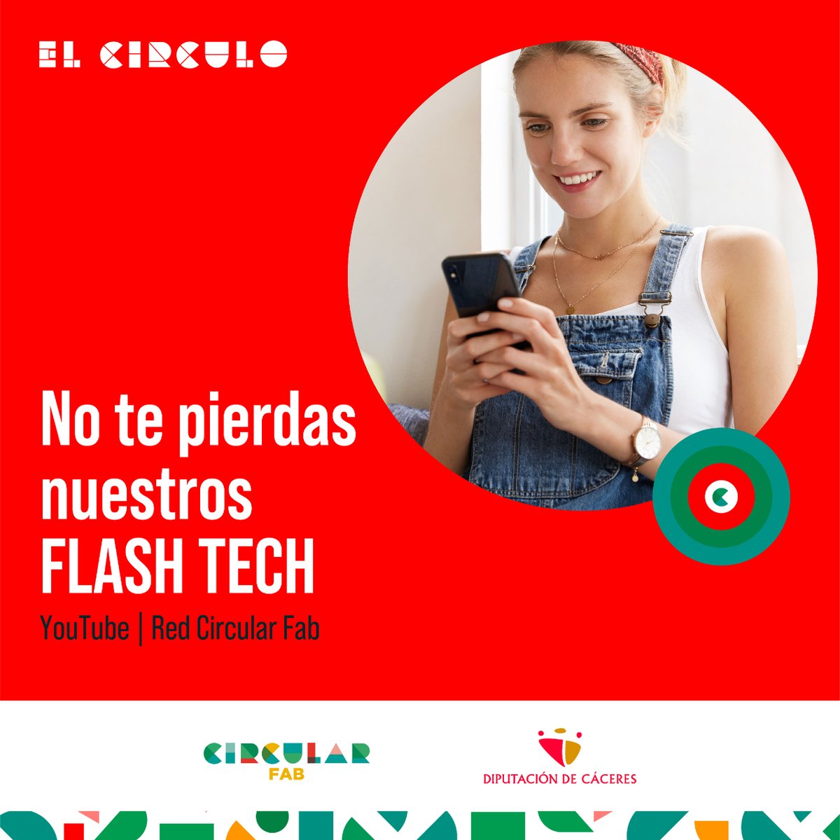 CircularFab's tweet photo. No te pierdas nuestro próximo 📹 #FlashTech 📹.
Te hablaremos del sistema #SmartParking 🚘 creado por @Telefonica, de su capacidad de detección, de cómo funciona la ayuda de paneles de señalización variable ✨ y aplicaciones. 🤖
Próximamente en nuestras #redes. 👀 https://t.co/GoqW5G9pzY