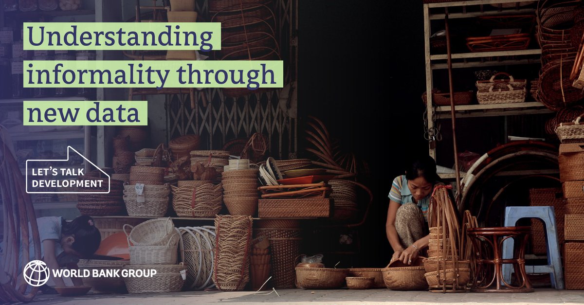 worldbankdata's tweet image. Our research finds that #InformalSector business owners are likely to be young, have limited formal education, and are the primary breadwinners for their households. 

More statistics on the often overlooked #informal economy: wrld.bg/16sC50Mugkp
