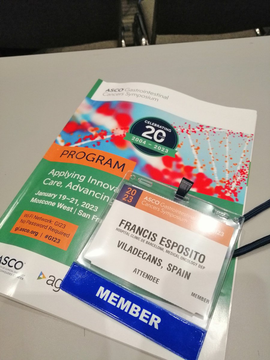First talk of the day! #ASCOGI23 <a href="/ASCO/">ASCO</a>
#SanFrancisco