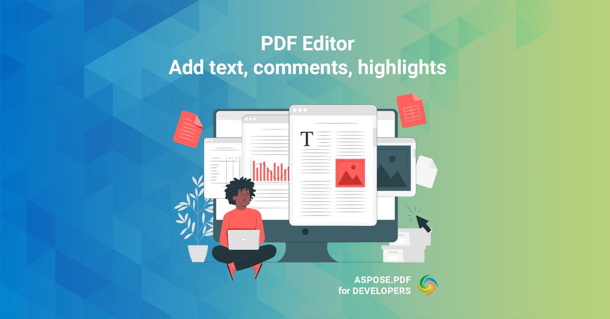 AsposePDF's tweet image. How to edit PDF documents? Aspose.PDF application will help you edit your PDF quickly, free, and with high quality! 
products.aspose.app/pdf/editor
#editpdf #PDFEditor #asposepdf #addtexttopdf #PDFComments