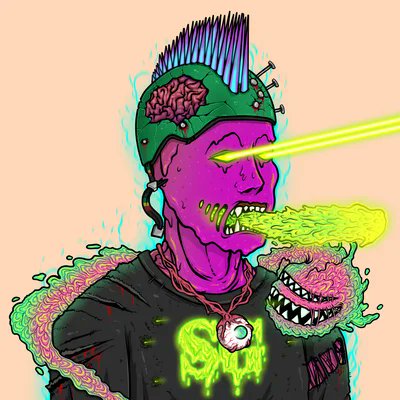 Skyhigh_bandit's tweet photo. @Smol_uno @SlimeGoonsNFT - Check out the Slime Goons! We have some Slapping Art and the Community is growing everyday! #NFTs #SolanaNFTs #NFTCommunity #NFTCommunities #SlimeGoons #Goons #PutusinCoach https://t.co/USVN0w6h5P