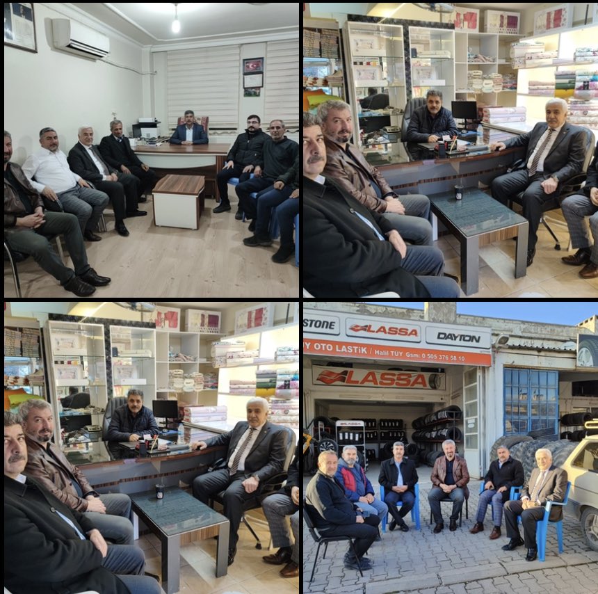 irfantorunoglu's tweet photo. 4500 KİŞİLİK BÜYÜK BİR AİLEYİZ.
Besni’de Üyelerimizle Beraberiz.
Esnaf Odası Bşk Hayati Işitmen
Şoförler Odası Bşk Mitat Songur
Hicabi Zengin, İrfan Atalay, Mustafa Ekmekçi, Halil Tüy, Mitat Dutlu, Hüseyin Alaca Ve Otogar Esnafımızı Ziyaret Edip İşlerinde Kolaylıklar Diledik. https://t.co/yGTdJHlSGn