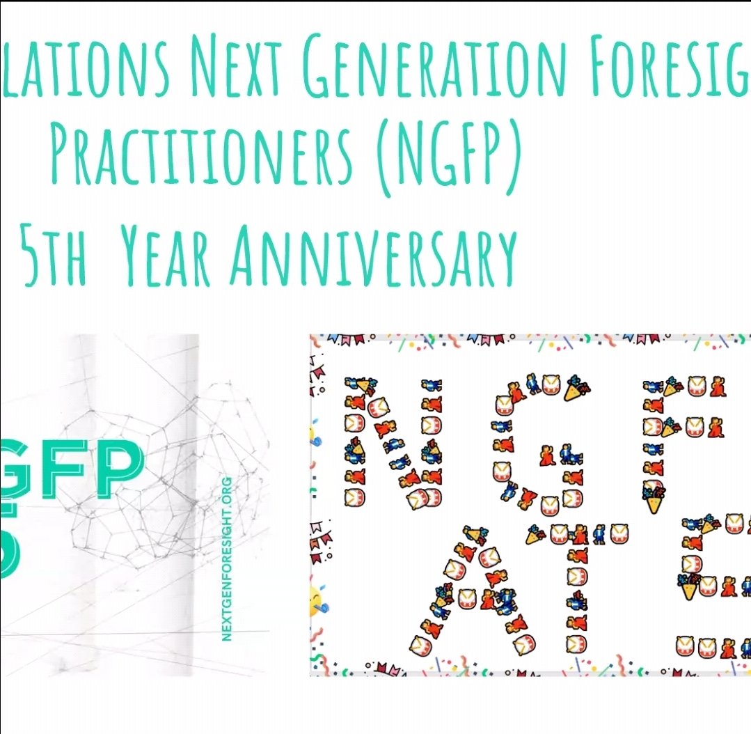 So proud to be a member of @NGFP #NGFPAt5