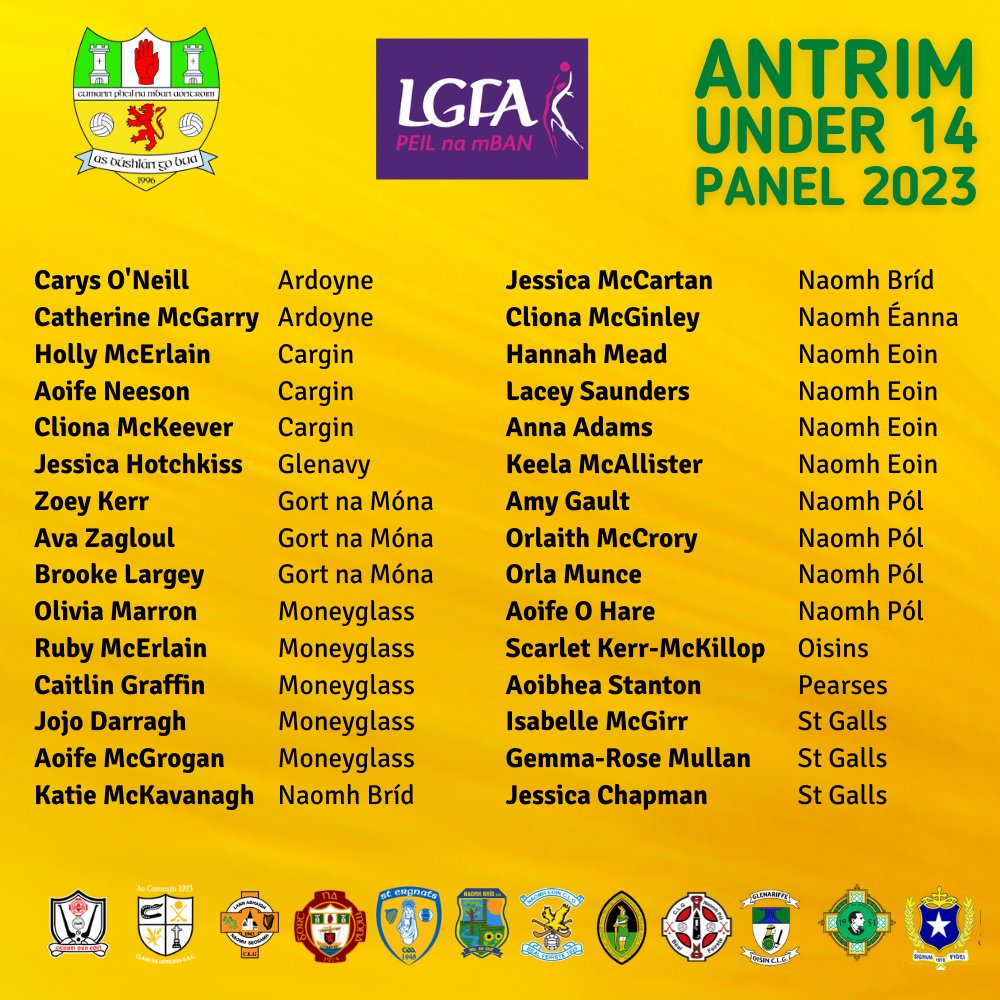 Antrim LGFA tweet media