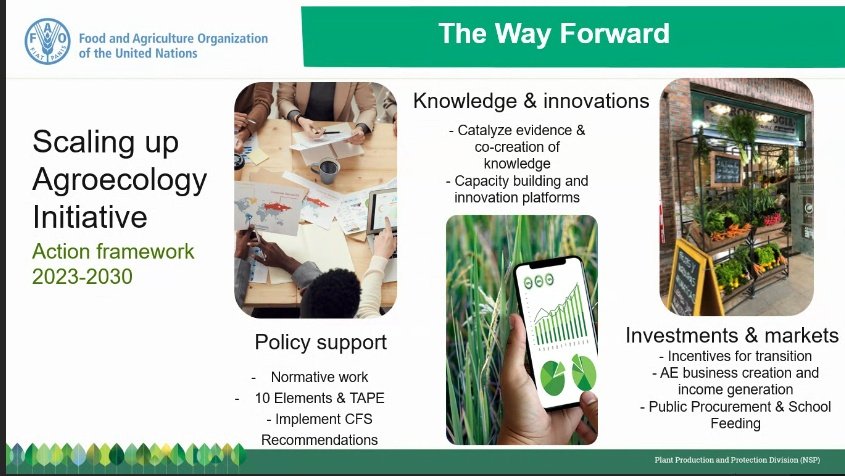 RaquelByR's tweet photo. El interesante #IXCongreso Internacional de #Agroecología se puede seguir en directo con los enlaces del programa:
📽️https://t.co/zN0jEzds7x

En la mesa de políticas públicas @FAO y @UN_CFS han destacado la importancia de la cocreación de conocimiento y de reforzar instituciones https://t.co/owm2tFBqjw