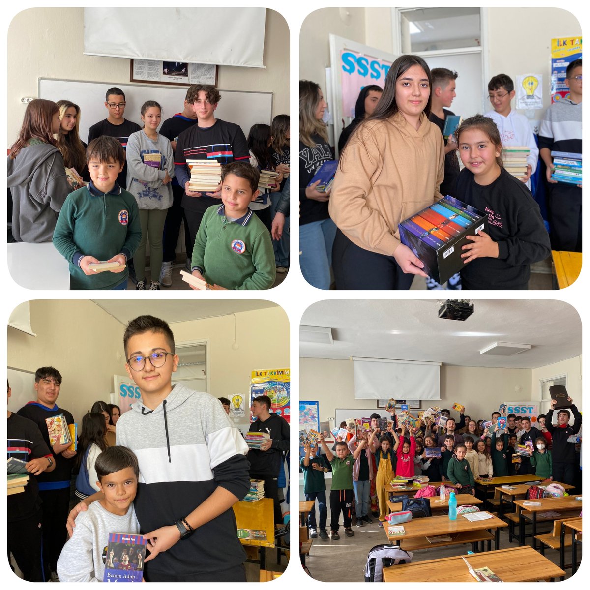 Bahçeşehir Koleji Anadolu Lisesi öğrencilerimizle birlikte ‘’Kütüphane Kuralım , Minik Kalplere Dokunalım Projesi’’ ile Obaköy İlköğretim Okuluna kitaplarımızı armağan ettik .
<a href="/serdalasl/">Serdal Aslan</a> 
<a href="/tuna_cinar/">Tuna Çınar</a>