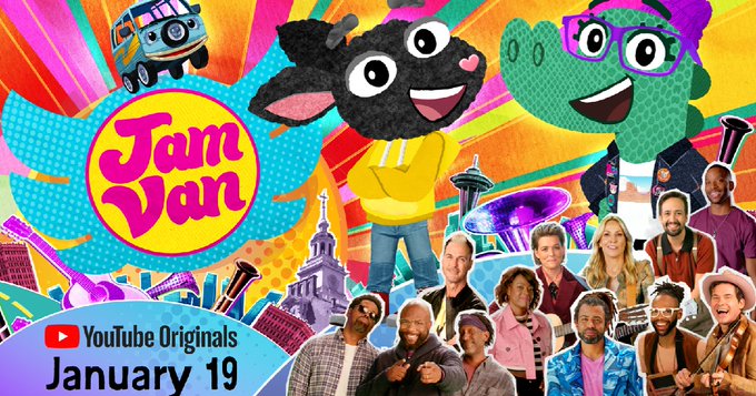 TVTango's tweet photo. ๐Stream Now @YouTube (https://t.co/JQIDLP1lUy) Series Premiere JAM VAN #JamVan Featuring @nicolebyer @peteleetweets @marcmaron @Lin_Manuel @BoyzIIMen @Tromboneshorty @DaveedDiggs @brandicarlile @SherylCrow @crowmedicine @FitzAndTantrums About https://t.co/kVfqkYtwC8 https://t.co/LGX14MFgQV