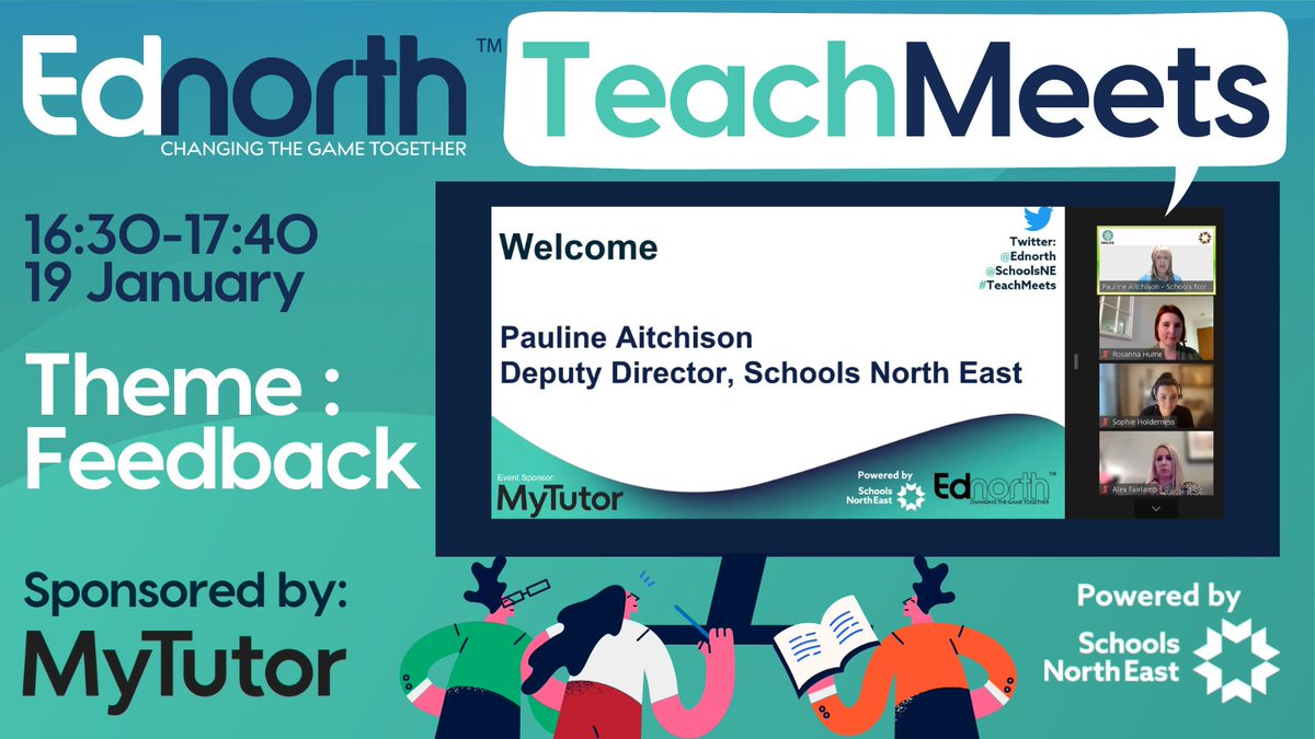 EdNorthUK's tweet photo. Good afternoon! Thanks for joining us for our Feedback #TeachMeet. https://t.co/khtBYw8nyx