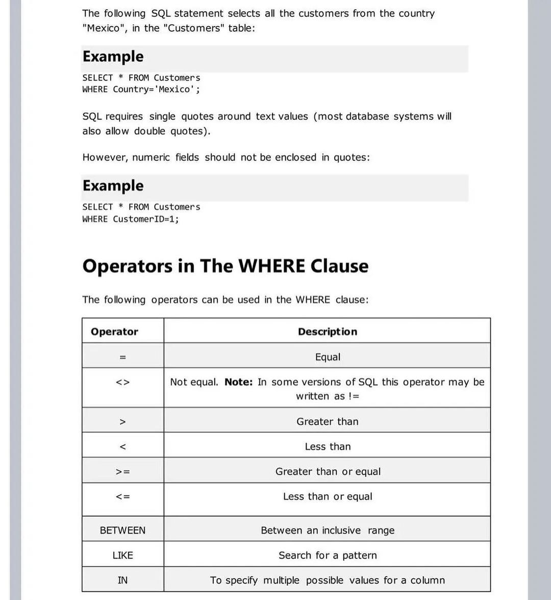 Nexample_Twits's tweet image. SQL Example  ! #100DaysOfCode
#DataAnalytics #MachineLearning #BigData #DataScience #PyTorch #Python #TensorFlow #JavaScript #ReactJS #Flutter #CloudComputing #DataScientist #WomenWhoCode #Programming #Coding #100DaysofCode #DEVCommunity #opensource