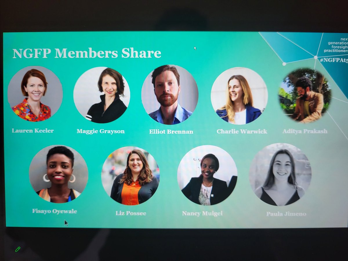 ZabrinaEpps's tweet photo. @nxtgenforesight Great to hear about past foresight fellows.. Happy 5th Anniversary #NGFPat5 #NGFP2023 https://t.co/Co46BsgPSp