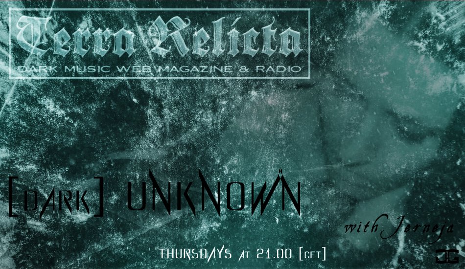 TerraRelicta's tweet photo. [Dark] UNKNOWN - tonight at 21.00 [CET]❗
New music by #40OctavesBelow #AdInfinitum #Alphavox #BloodMoonWedding #BoscoSacro #ImperiumDekadenz #LaScaltra #HOST #MarcoCusato #PaytronSaint #Schavot #THOD
Follow the [Dark] UNKNOWN...
...on #TerraRelictaradio▶ https://t.co/oGCVW8BOOH https://t.co/Mq2dCkNhOI