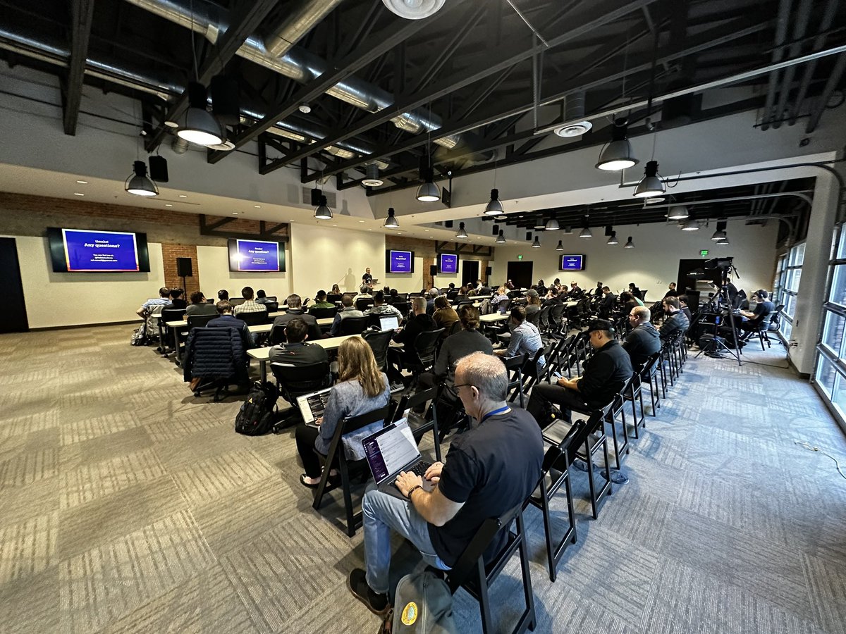 danieljpeter's tweet photo. 🌵 @RobSalesforce at #Cactusforce2023 

Huge turnout to learn effective branching strategies for @SalesforceDevs (or maybe just to see what shirt he is sporting 😜) https://t.co/P4uIZom5fN