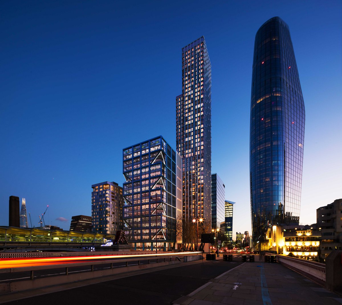 MakeArchitects's tweet photo. ‘Building 1’ at Bankside Yards West has received planning consent!

Our #netzero operational carbon #officedesign is for Native Land's #BanksideYards masterplan – the first major mixed-use development in the UK to achieve net zero operational emissions.

https://t.co/FYqIeBcCjX https://t.co/V3cLdBUx50