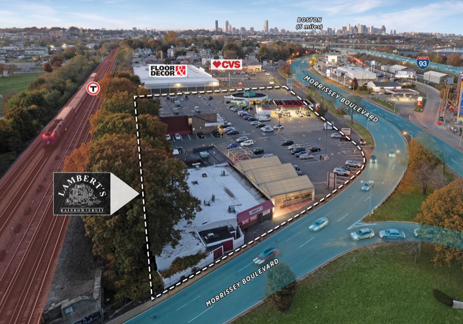 DotNews's tweet photo. The Morrissey Boulevard shopping center that includes Lambert's Market and Puritan Plaza is on the market #Dorchester https://t.co/6ydyUUkFR8 https://t.co/kJ052MXKQm