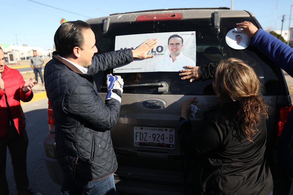 manolojim's tweet photo. Estuvo ATM el crucero de #PiedrasNegras. ¡Gran ánimo de la raza! Muchas gracias a quienes se han estado sumando a este gran proyecto a favor de #Coahuila. #UnidosPodemosMás

*Dirigido a militantes y simpatizantes https://t.co/58W3r1iokS
