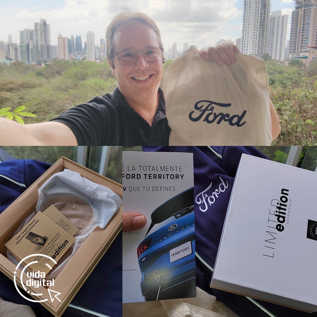 VidaDigital's tweet photo. Agradecido con @fordpanama por el cariño! ¿Cuántos con ganas de un #AlexReviews la nueva edición limitada de #FordTerritory  #DistribuidoraDavidFord #FordPanama #Ford #Territory #NuevoAuto #NewCar #ExperienciaEnEvolucion https://t.co/AFyMuu9nwx