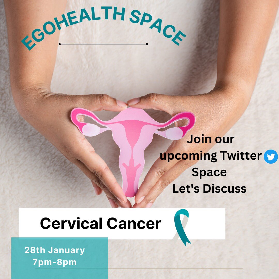 eGotickets's tweet photo. Let’s talk it all about Cervical cancer
 Set a reminder for my upcoming Space! https://t.co/nZv8jp5CsB https://t.co/2opuimrjfJ