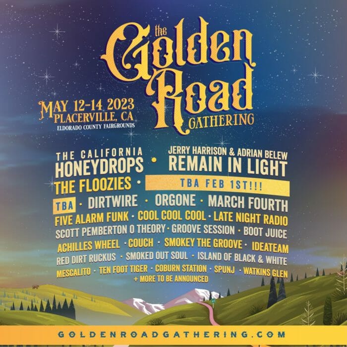 rzzrradio's tweet photo. The Golden Road Gathering music festival has shared who will be joining them at El Dorado County Fairgrounds in Placerville, Calf., on May 14-16, 2023. The three-day festival, which was founded by theminds behind Hangtown Music Festival and Marco’s

https://t.co/68YVWBNoLZ https://t.co/9ISfLvbcnx