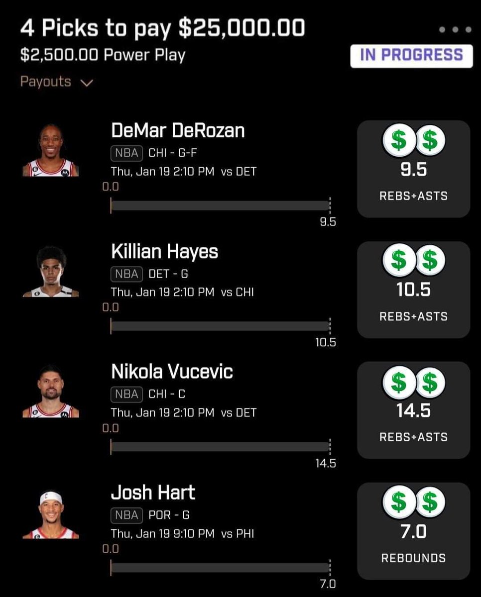 We've finished cooking everyone, Lifetime VIP's about to eatttt today😈✅
#prizepicks #NBA #prizepicksnba
discord.gg/Tuk93Qzyv5