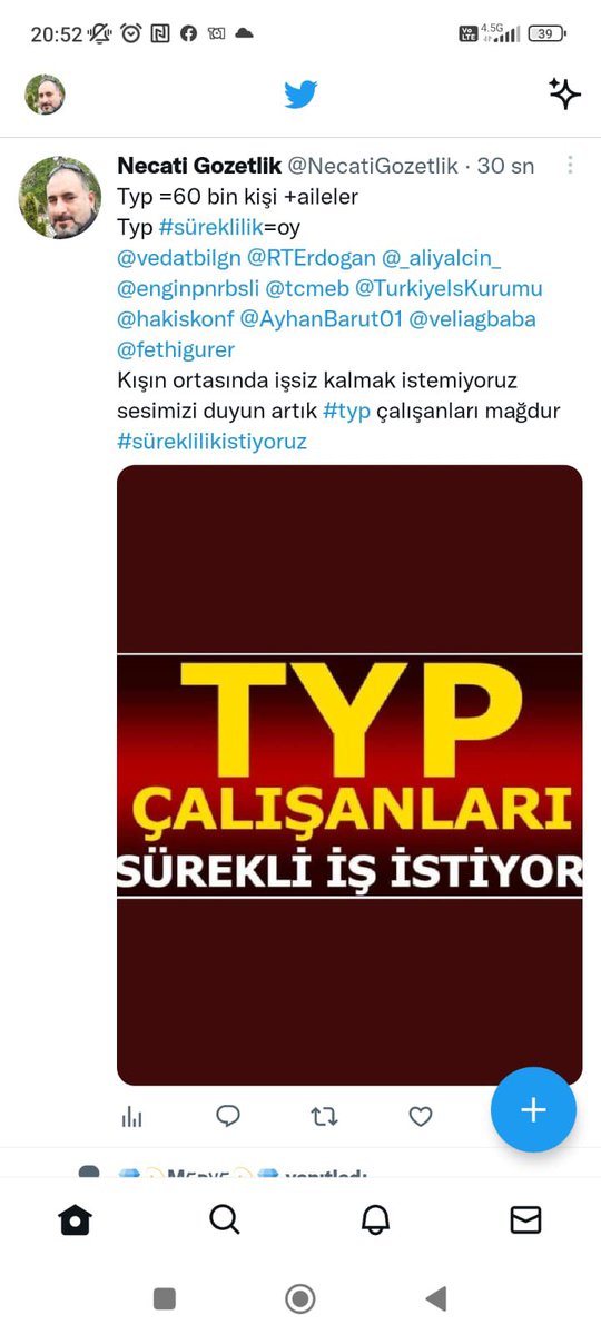 AgonulG's tweet photo. #typ ye kadro istiyoruz @vedatbilgn @RTErdogan @Avkthalilozturk @FOXhaber @atvcomtr @ahaber @KanalD @MHP_Bilgi @MhpTbmmGrubu https://t.co/TUMMKFFtmU