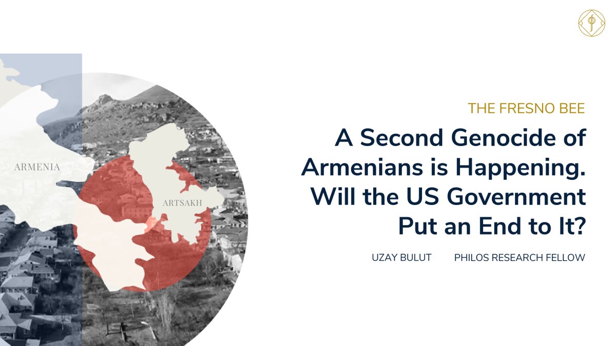 "To stop this ongoing ethnic cleansing campaign, it is crucial that the US government gets #Azerbaijan to open the Lachin Corridor."

— Philos Fellow <a href="/bulutuzay_/">Uzay Bulut</a> &amp; <a href="/sevagtateosian/">Sevag Tateosian</a> write on the situation in Nagorno-Karabakh in <a href="/FresnoBee/">Fresno Bee</a>. ⬇️

fresnobee.com/opinion/reader…