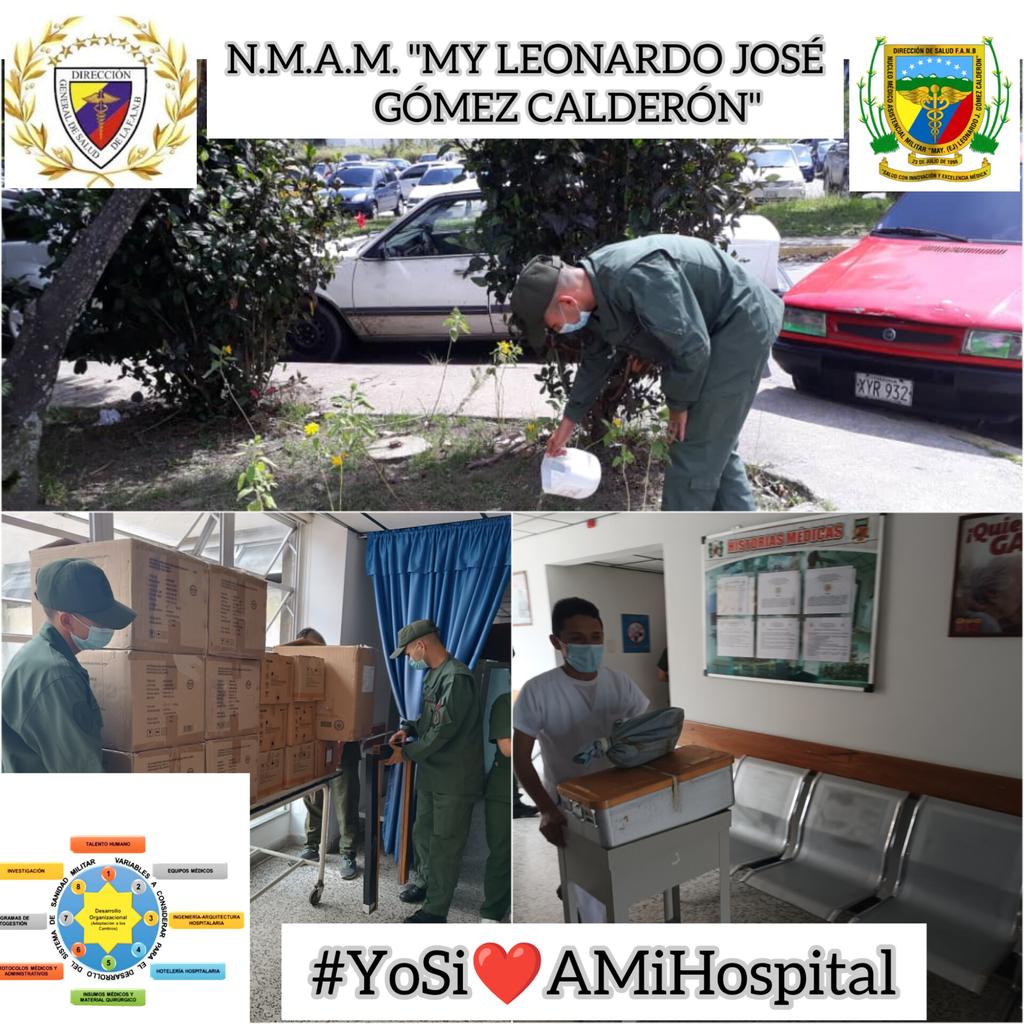 #19ENE Continuamos  en campaña #YoSiQuieroAMiHospital por amor a nuestras instalaciones, trabajando para mantener un ambiente óptimo de atención.
<a href="/DigesaludFANB/">DIGESALUDFANB</a> 
<a href="/junior180570/">Pablo Beltrán Pérez Villamizar</a>