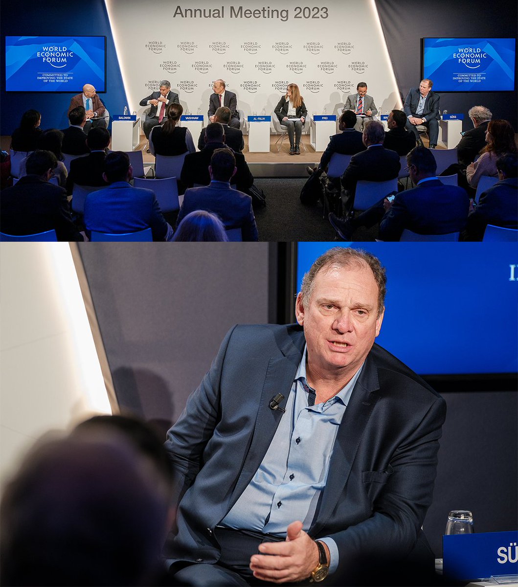 Today in a high-profile World Economic Forum panel on the topic of "Reshuffling Value Chains", Oerlikon's Executive Chairman, Michael Suess emphasized that the transformation of global value chains is reflected in the type of questions companies have to ask themselves. 

#wef23