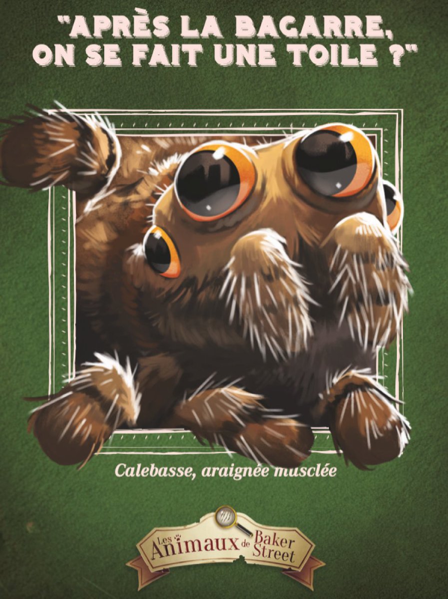 Calebasse 💛👊

Par <a href="/Biboun_/">Biboun</a> pour le jeu Les Animaux de Bakerstreet

#JDS #J2S #IELLO #Spider #araignée