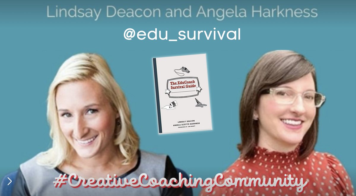 alysoncarp1's tweet photo. We can’t wait until tomorrow!! It’s finally time for the   #CreativeCoachingCommunity!!❤️ We can’t wait to learn together and appreciate our @edu_survival friends for an awesome guiding text and our @AthensStateRIC friends for their partnership!! https://t.co/Jvu4bxsqFa