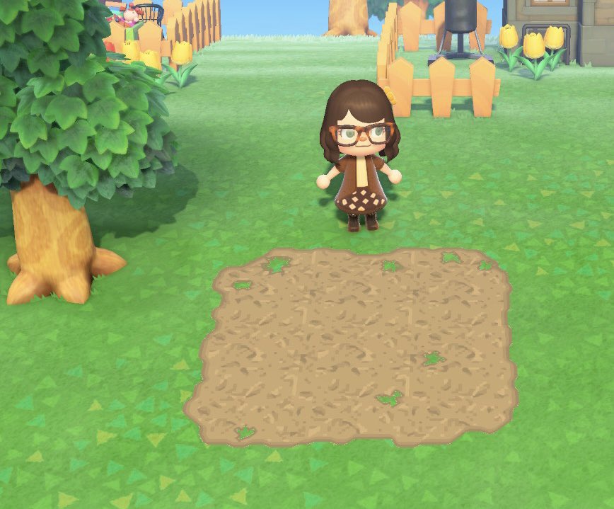ashleydreaming1's tweet photo. If anyone happens to want my dirt path custom design, it’s now available.  MA-6721-0562-8405 #acnh #acnhdesigncodes https://t.co/SMtmjXYWq3