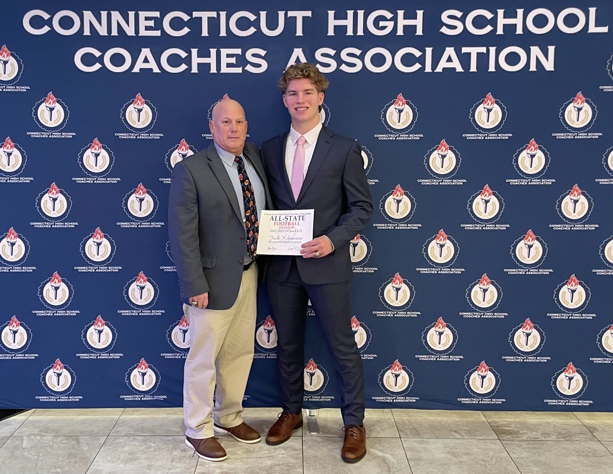 StJHogs's tweet photo. Congratulations to our very own Jack Kilmartin  @KilmartinJack on his selection to the @CTHSCA Class LL/L All State Defense team.  Well done Jack!!
@CoachDellSJ https://t.co/4sws9QJQ4Q