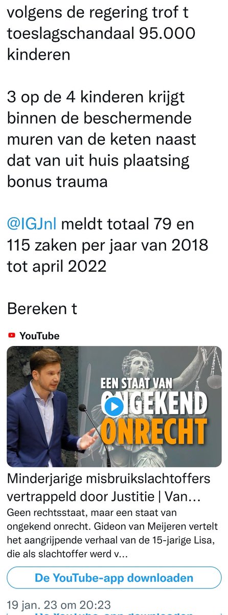TvanT's tweet photo. How about our children their future rights and familylife

#DutchHungerGames
#TradeHallMarkRutte
#StateKidnappings
#ModernSlavery
#Apartheid
#Genocide
#Racism

NINETYFIVETHOUSAND

#TAKEN to become

Children of the State

https://t.co/aQMHkjVYVa https://t.co/8raAaN84uR