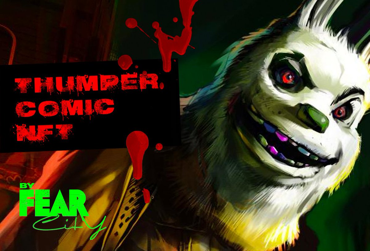 // NO FEAR // 

Our friends at <a href="/fearcitynft/">Fear City by Stephen Bliss</a> are launching their Thumper comic in Feb - check the premint link for more details. 
premint.xyz/fear-city-thum…

The ltd. edition physical comes with a gold or glass front cover too. Boom. 

Build together, build stronger ❤️🔥