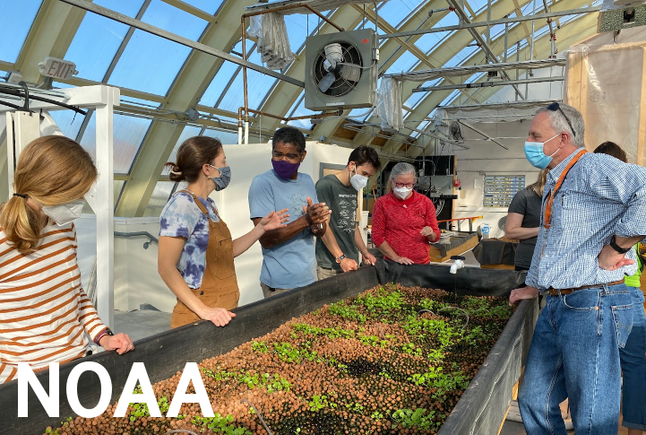 NOAAFish_NEFSC's tweet photo. Tune in Feb 8-9 for a virtual symposium featuring 2021-2022 #eeBLUE #aquaculture literacy mini-grants program awardees. Learn about their projects and how they enhanced public understanding of aquaculture. Registration required. Info: https://t.co/pgWDubrGUy. @NOAAEducation https://t.co/yiTgUqw8Qc