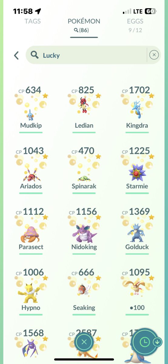 7PugMan7's tweet image. 15 luckys in 60 trades mad luck🔥💯#PokemonGO #PokemonGOCode