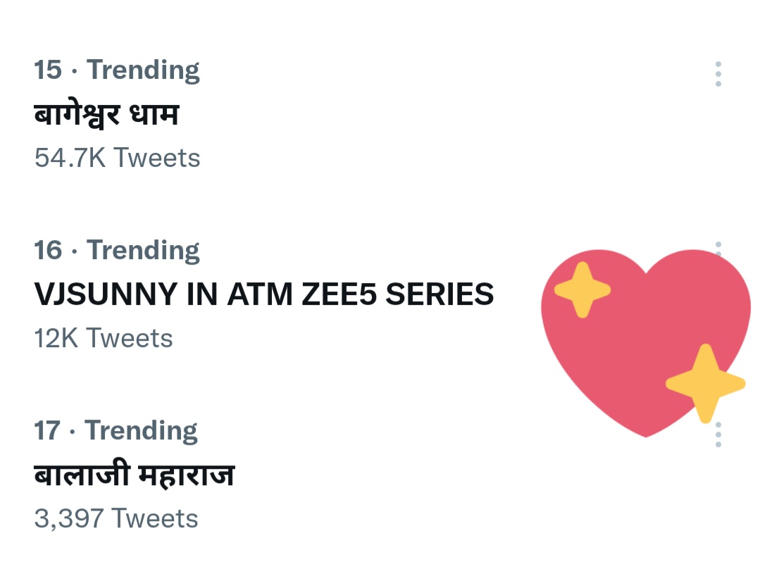 FangirlSunny's tweet photo. 12k tweets done ✅ and dusted 💥🥳🔥

VJSUNNY IN ATM ZEE5 SERIES https://t.co/6Hb3Jny4Vg