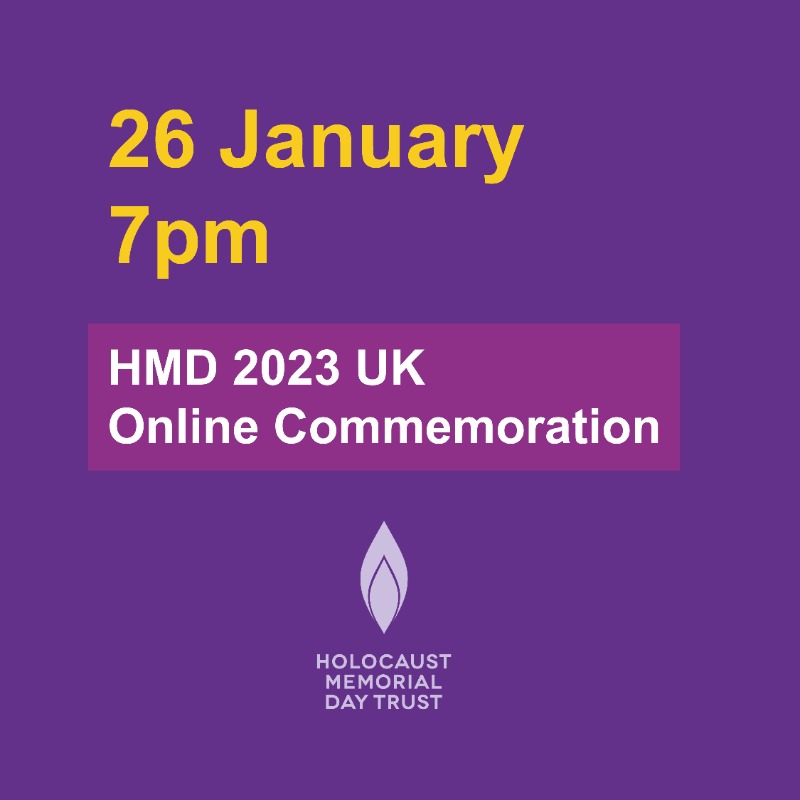 This year #HolocaustMemorialDay falls on Friday 27 January, when many Jewish people who observe the Sabbath will be unable to take a full part in commemorations held in the early evening.

We've therefore altered the timings of the UK Online Commemoration and #LightTheDarkness.