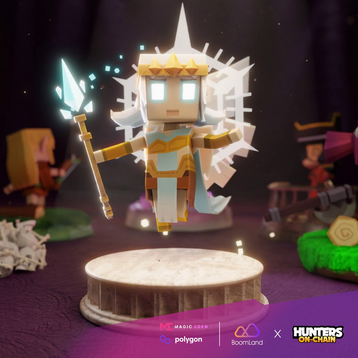 BoomLandGames's tweet photo. Join our BoomList! 💥

We’re giving away 10 whitelist spots! 🎉 
- Follow @BoomLandGames
- RT &amp; LIKE this tweet! https://t.co/LHEu2e75YU