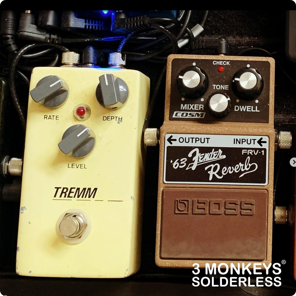 #REPOST @blackasmatt⁠
Pedalboard #pedals #pedalboard #board1 #board2 #imbored #pedals #stompboxes #suburbancaveman⁠
------------------------------⁠
#3monkeysamps #geartalk #pedals #cleancabling  #pedalboards #pedalboard  #knowyourtone #guitarfx #peda… instagr.am/p/Cnmkw2cOvqB/