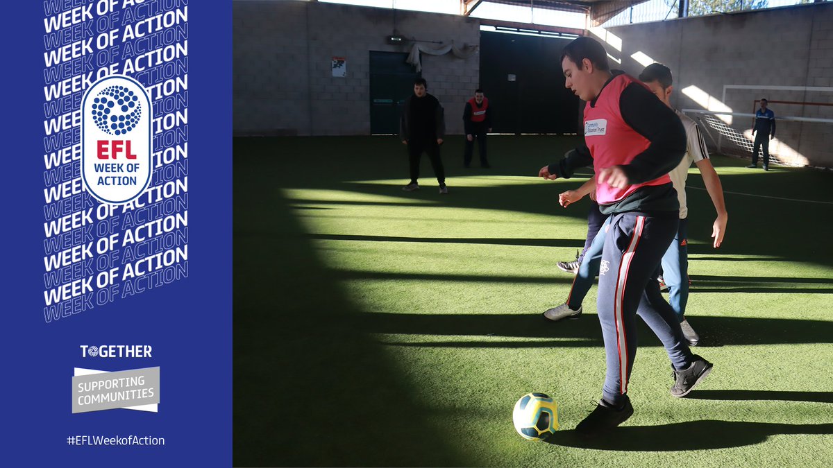 💬 “This is my favourite session of the week - I love it!”

During today’s disability football session, our participants discussed the benefits of sport and physical activity on their mental health.

Great effort by everyone! 👏

#EFLWeekofAction | #PNECET | #pnefc @EFLTrust
