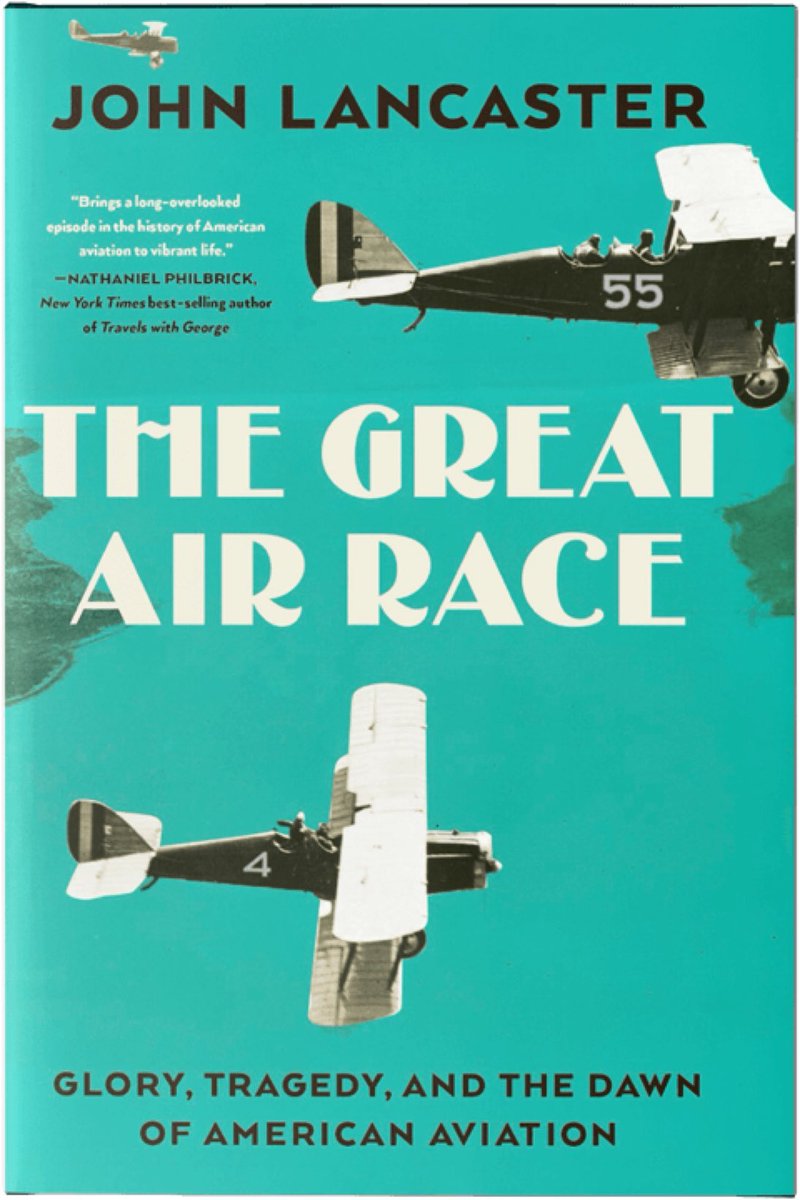 Finished reading <a href="/JohnKLancaster/">John Lancaster | Author</a>’s ’The Great Air Race,’ a true story of American dexterity and grit. It laid the foundation for #US #airpower ahead of WWII. Was lucky to learn from John as a colleague when he was based in the region. A must read for #Avgeeks &amp; war history buffs
